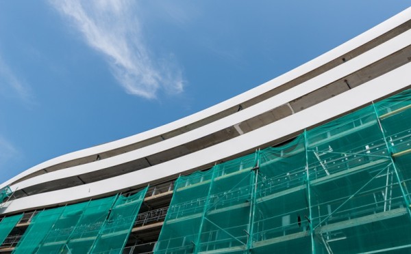 Fasada OVO Wrocław będzie gotowa jesienią, fot. materiały prasowe.