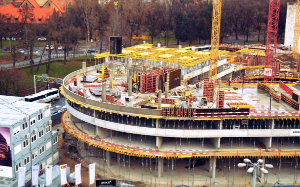 Generalnym wykonawcą OVO Wrocław jest firma Eiffage Polska Budownictwo, fot. materiały inwestora