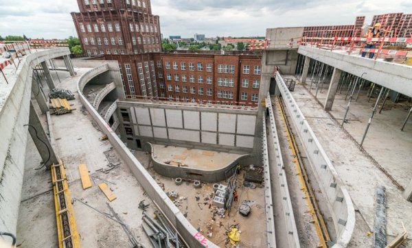 Prace przy budowie OVO Wrocław postępują zgodnie z harmonogramem, fot. Wings Properties 