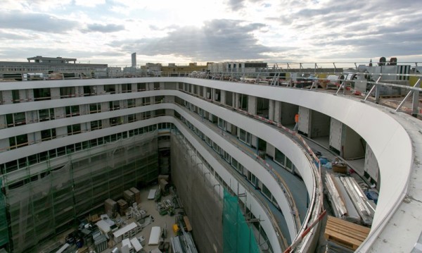 Aktualnie większość prac na budowie OVO Wrocław to wykończenie wnętrz, fot. materiały inwestora.