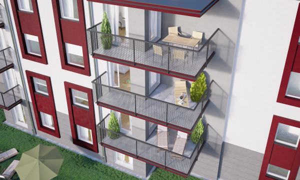 Projekt osiedla Ogrody Targówek powstał w pracowni HSH Projekty S.C. Projekt osiedla Ogrody Targówek powstał w pracowni HSH Projekty S.C.