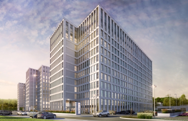 Krakowski projekt Echo Investment - Opolska Business Park, wiz. materiały inwestora.