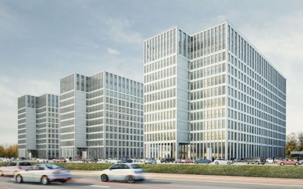 Opolska Business Park, nowa inwestycja biurowa Echo Investment, wiz. materiały inwestora
