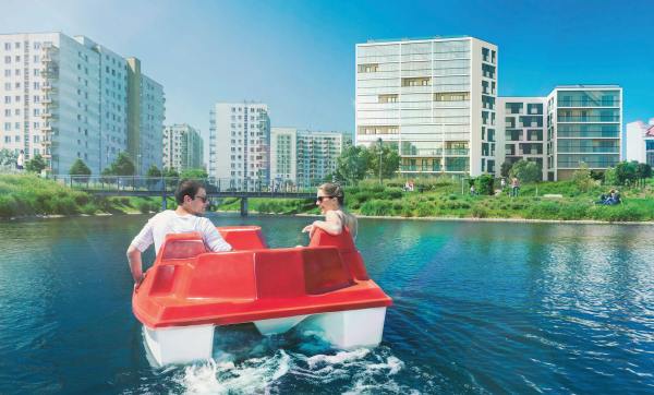 Osiedle 360 stopni powstanie na Gocławiu w Warszawie, wiz. Unidevelopment