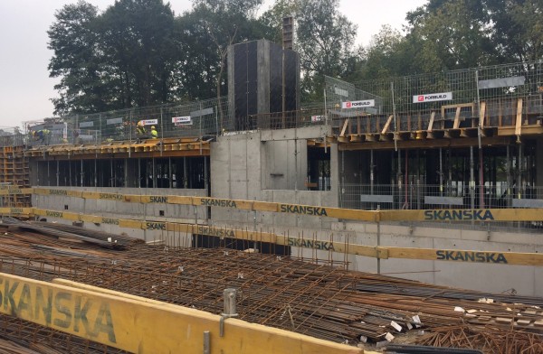 W pierwszym etapie Osiedla Mickiewicza powstanie 6-piętrowy budynek ze 105 mieszkaniami, fot. Skanska.