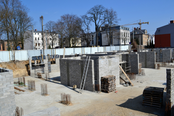 W budowie pierwszy etap Osiedla Atrium w Poznaniu, fot. Atrium Grunwald W budowie pierwszy etap Osiedla Atrium w Poznaniu, fot. Atrium Grunwald