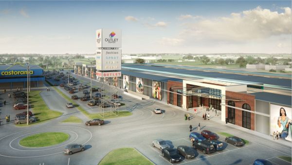 Otwarcie Outlet Center w Białymstoku planowane jest na wiosnę  2015 roku, wiz. ADV Por Property Investment