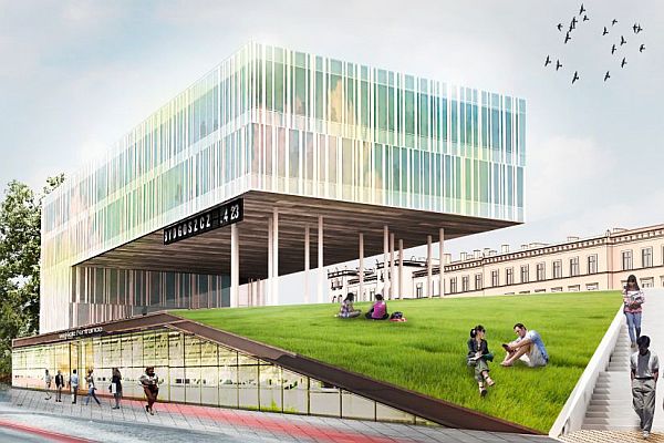 Koncepcja modernizacji dworca w Bydgoszczy firmy Inside Outside, wiz. PKP