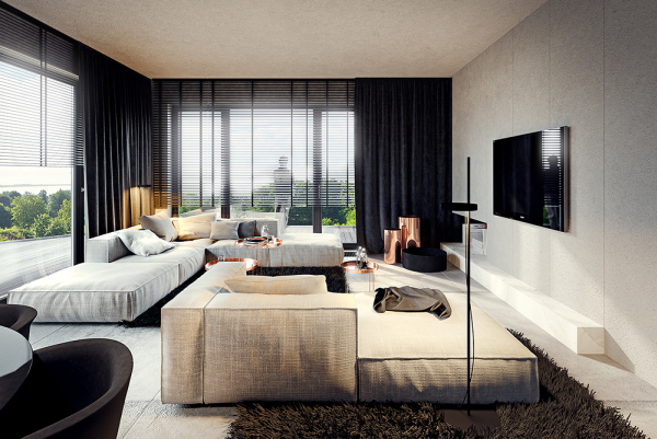 Projekt wnętrz przygotowała pracownia Tamizo Architects, wiz. Echo Investment