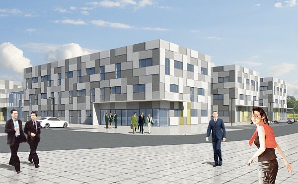 Koncepcja Parku Naukowo-Technologicznego w Opolu, autor: A.A.J.Szczegielniak Arch-Studio