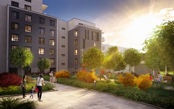 Inwestycja Przy Woronicza będzie gotowa 30 września 2016 roku, wiz. Grupo Lar.