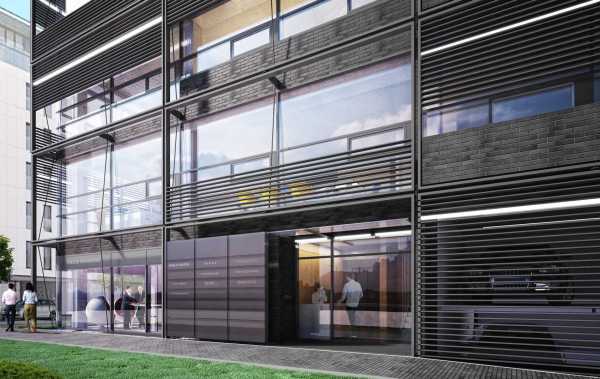 Biurowiec Quadro Office powstaje w centrum Poznania, wiz.  Monday Development.