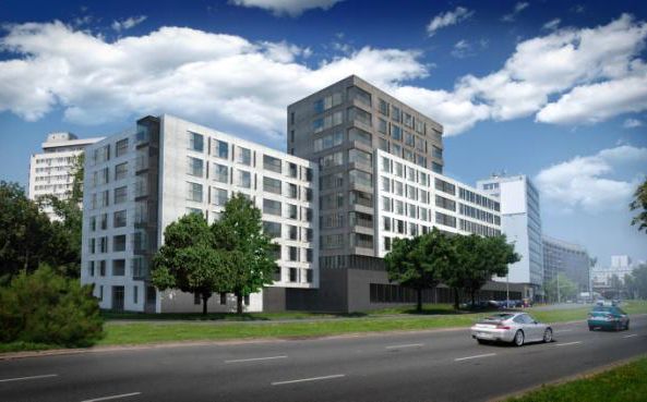 Kryształ Powiśla - Solec Residence powstanie do końca grudnia 2016 r., wiz. materiały inwestora