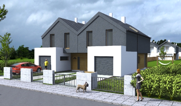 Rusza inwestycja Grupy Deweloperskiej Łowiccy w Plewiskach pod Poznaniem, wiz. materiały inwestora
