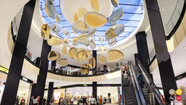 Centrum Serenada będzie posiadało 43 000 mkw. GLA, wiz. Mayland Real Estate