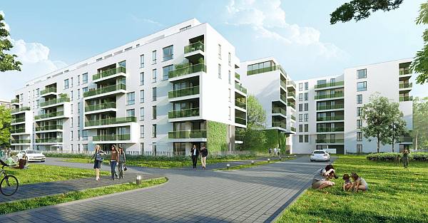 Kolejna inwestycja mieszkaniowa w Warszawie: osiedle Shiraz Trio, wiz. spółka Shiraz III