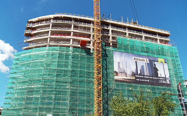 Biurowiec Atrium 1, fot. Skanska