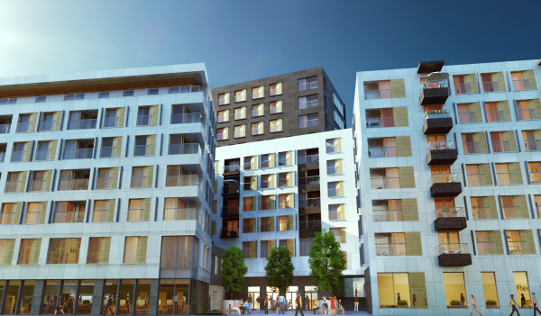 Budowa Solec Residence ma zakończyć się na przełomie 2016 i 2017 roku, wiz. Wawel Service