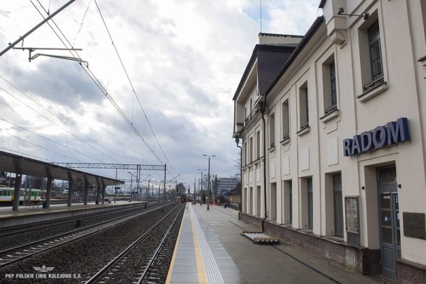 Wartość przebudowy stacji kolejowej w Radomiu to ok. 100 mln zł, fot. PKP PLK. Wartość przebudowy stacji kolejowej w Radomiu to ok. 100 mln zł, fot. PKP PLK.