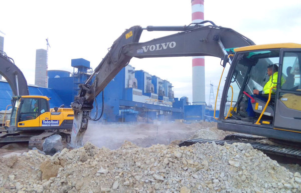 Totalbud jest podwykonawca na budowie dw&oacute;ch nowych blok&oacute;w energetycznych w Elektrowni Opole, fot. Totalbud