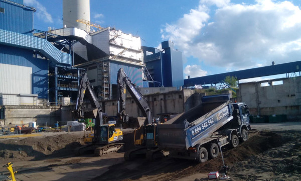 Totalbud jest podwykonawca na budowie dw&oacute;ch nowych blok&oacute;w energetycznych w Elektrowni Opole, fot. Totalbud