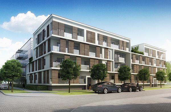 Wizualizacja osiedla Archicom na Nowych Żernikach we Wrocławiu