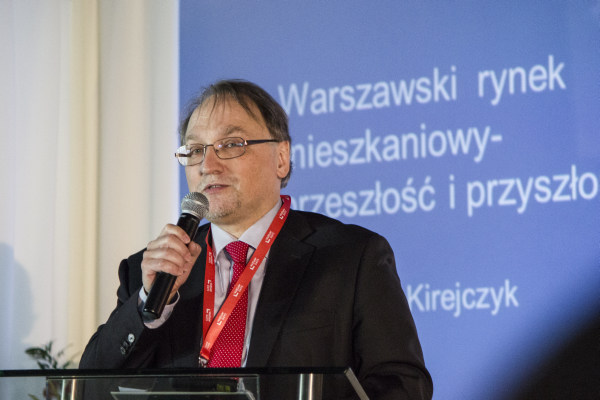 Kazimierz Kirejczyk, prezes REAS przedstawił historię i perspektywy rozwoju rynku deweloperskiego w stolicy, fot. Kompas Inwestycji