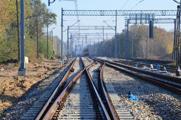 Nowe tory będą położone na blisko 60-kilometrowym odcinku trasy. Fot. PKP PLK