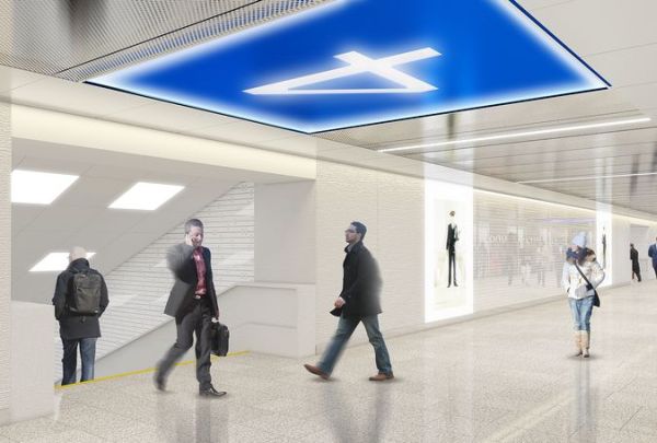 Projekt estetyzacji Dworca Centralnego w Warszawie powstał w pracowni SUD Architekt Polska, wiz. PKP