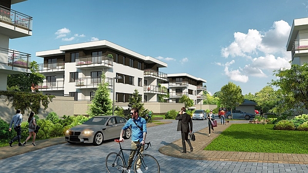 Wilanów Garden Wilanów Garden wizualizacja Green House Development