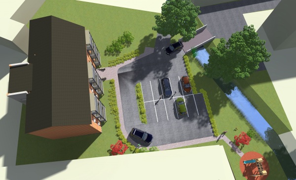 Willa Młyńska, inwestycja sp&oacute;łki ABITA, wiz. materiały inwestora