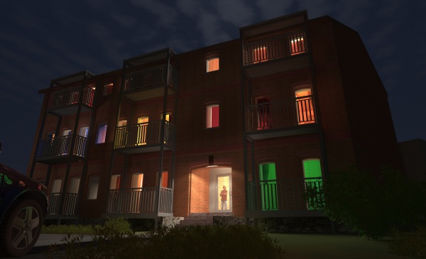 Budynek powstanie na konstrukcji spichrza, wiz. ABITA