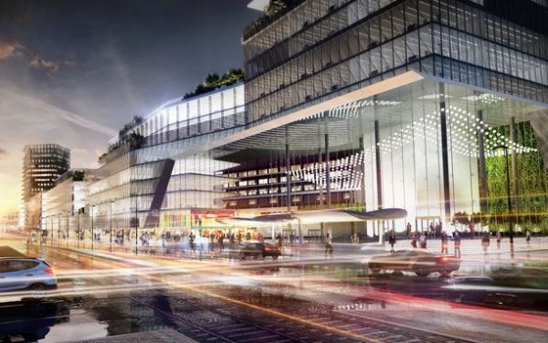 PKP szacują wartość warszawskiego projektu Centralna Park na 350 mln euro, wiz. materiały inwestora