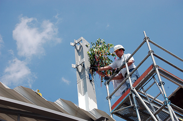 Zawieszenie wiechy w Galerii Karuzela, fot. Retail Concept