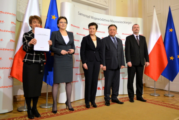 Podpisanie kontraktu terytorialnego dla Mazowsza, fot. Samorząd Województwa Mazowieckiego