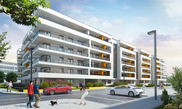 Kolejny etap osiedla Żoliborz Artystyczny w Warszawie będzie gotowy w czwartym kwartale 2016 roku, wiz. Dom Development