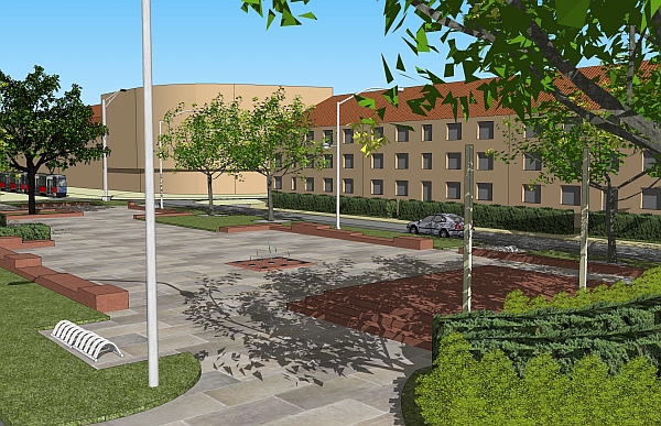 Projekt przebudowy Placu ks. Gustkowicza powstał w warszawskiej pracowni architektonicznej Grima Architektura Krajobraz