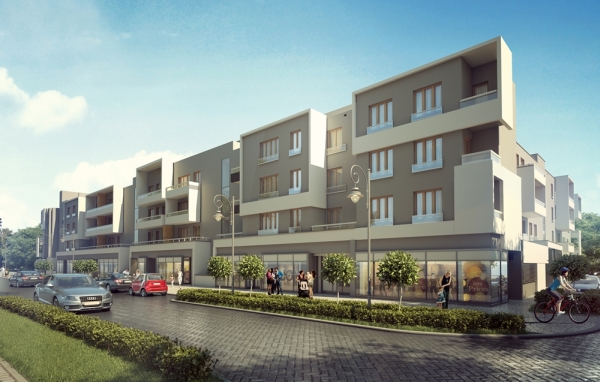 Projekt warszawskiej inwestycji Śródmieście Wilanów powstał w pracowni DJiO, wiz. Polnord Projekt warszawskiej inwestycji Śródmieście Wilanów powstał w pracowni DJiO, wiz. Polnord