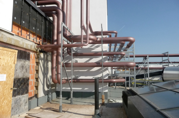 Trwają prace na budowie szpitala pediatrycznego WUM, fot. Imtech Polska