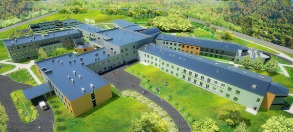 Szpital w Drewnicy ma zostać otwarty za trzy lata, wiz. materiały inwestora