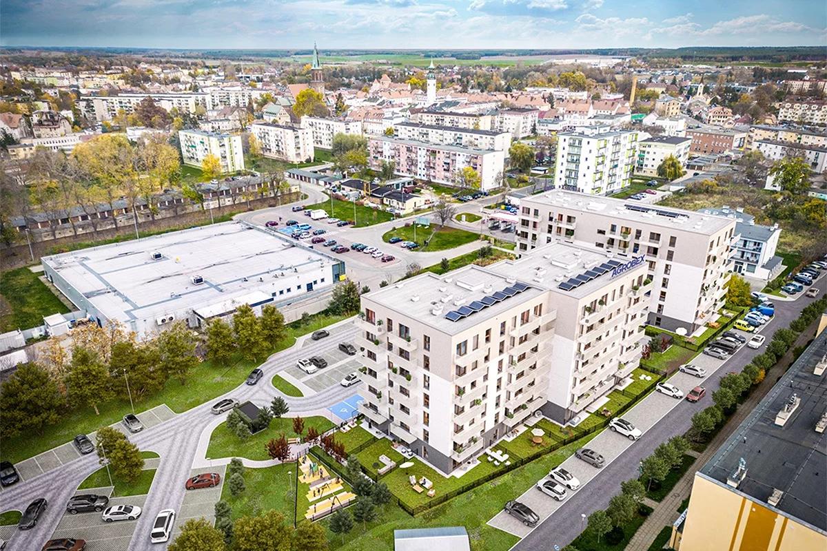 Agrobex z drugim etapem Osiedla Tkacka