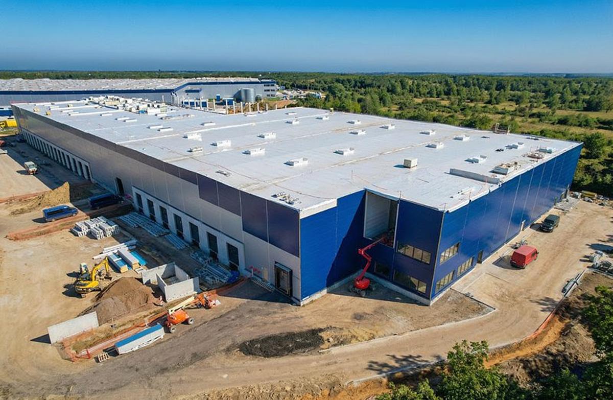 Ostatni etap Panattoni Park Kielce w budowie