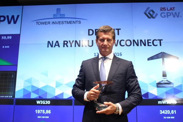 Tower Investments debiutuje na NewConnect
