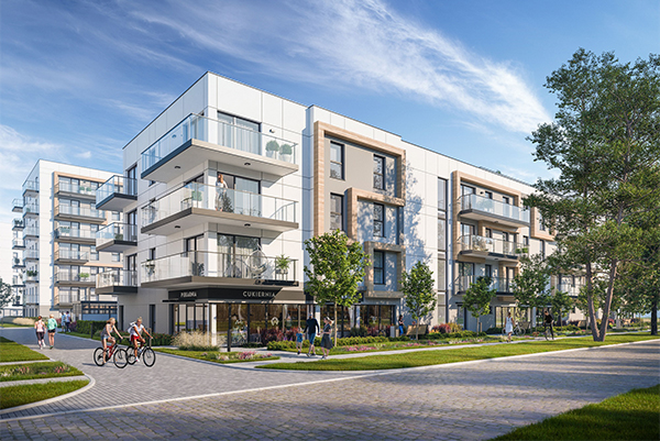 Osiedle Bursztynowa Zatoka obejmie 6 budynk&oacute;w.