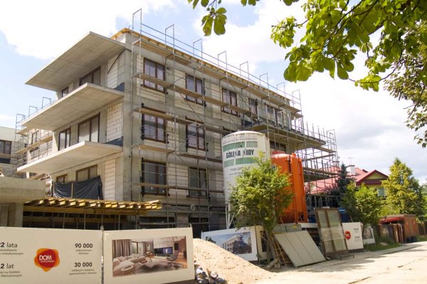 Budowa projektu Apartamenty Park Szczęśliwicki ma zakończyć się w październiku br. Fot. Totalbud