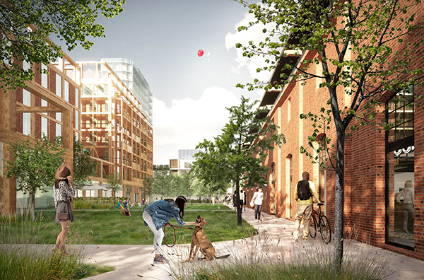 Projekt pracowni SUD Architekt Polska wielofunkcyjnej inwestycji przy ul. Jana Matejki w Poznaniu.