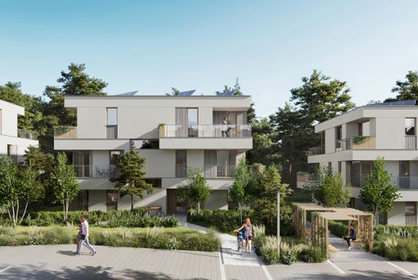 Osiedle Bernadovo powstaje w dzielnicy Mały Kack w Gdyni. Osiedle Bernadovo powstaje w dzielnicy Mały Kack w Gdyni.