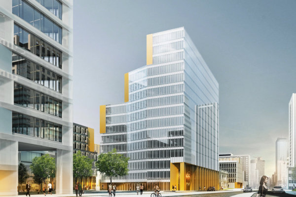 Obiekt Biura przy Willi będzie gotowy w 2020 roku. Wiz. Echo Investemnt