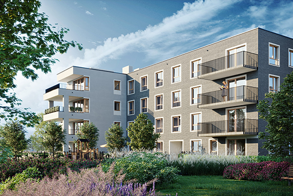 Apart&eacute; Mokot&oacute;w - kameralny projekt mieszkaniowy 