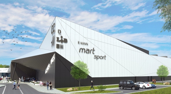 Brama Jury powstanie w Zawierciu, wiz. MMG Brama Jury powstanie w Zawierciu, wiz. MMG